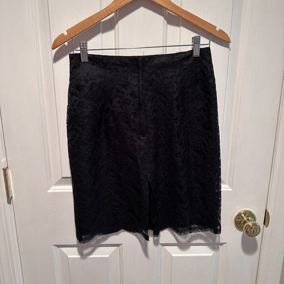 Younique Lace Black Skirt - Size Large - Picture 2 of 4